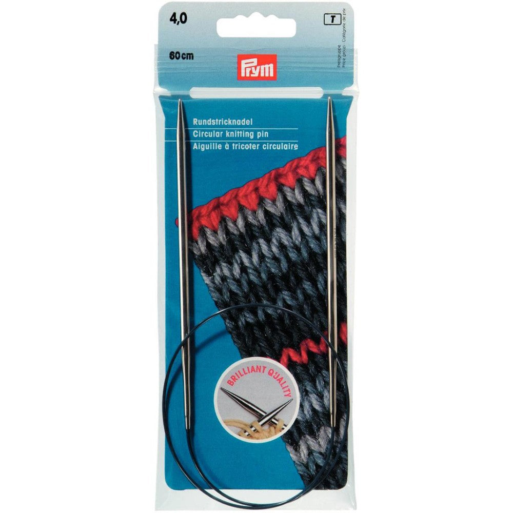PRYM 4 mm 60 cm Parlak Misinalı Şiş - 212142
